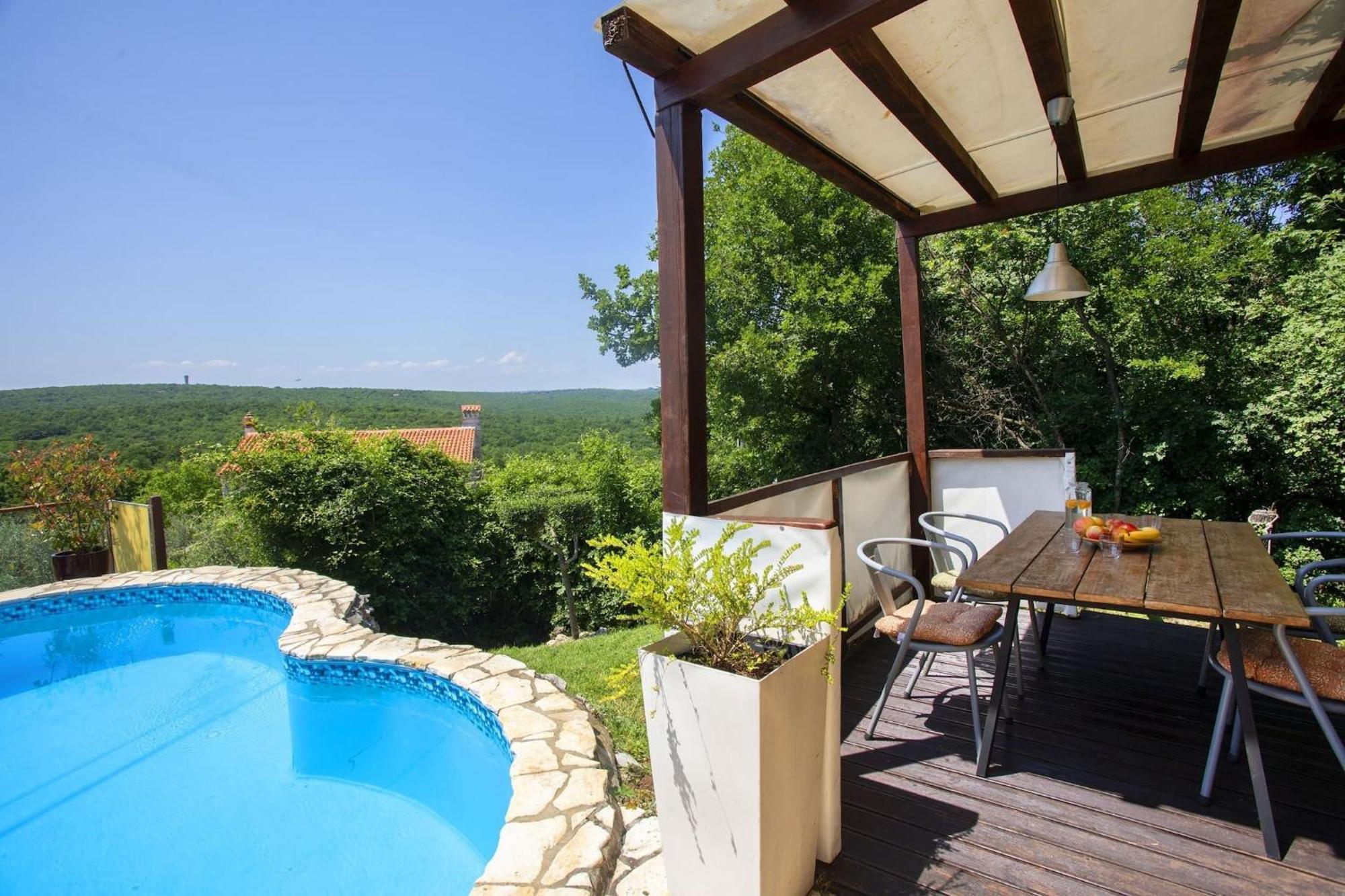 Holiday Home Deborah With Private Pool Labin  Exterior photo